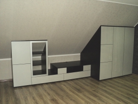 Горка с фасадами постформинг